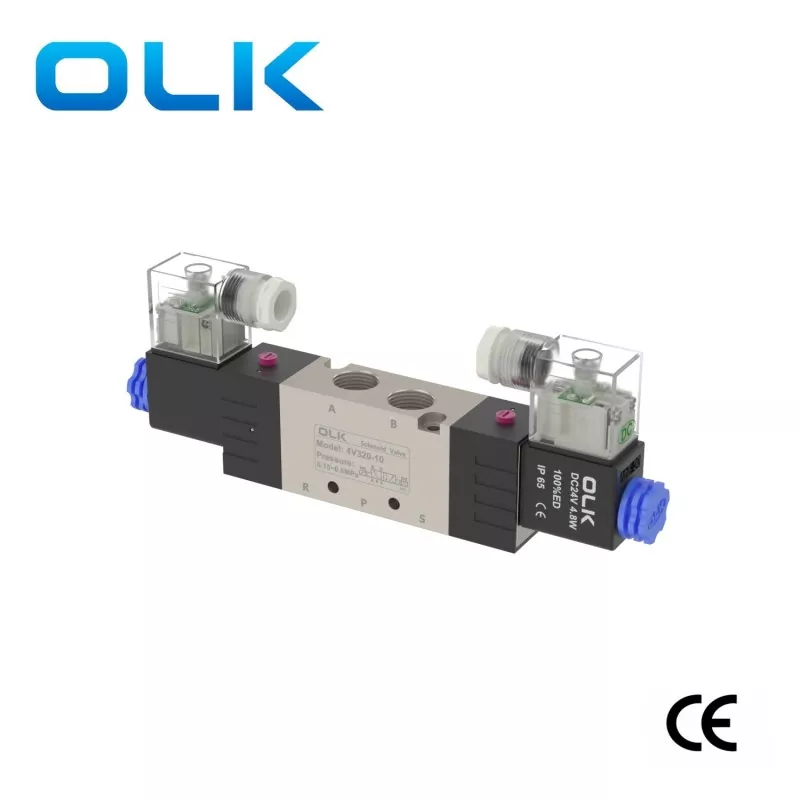 4V300 Solenoid Valve 5 Way